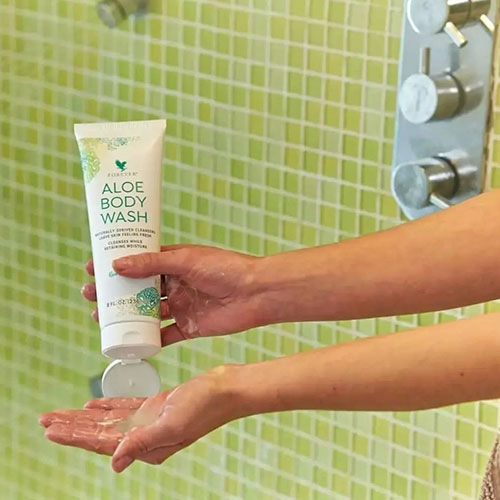 Gel Douche à l'Aloe Vera - Produit de Beauté Naturel