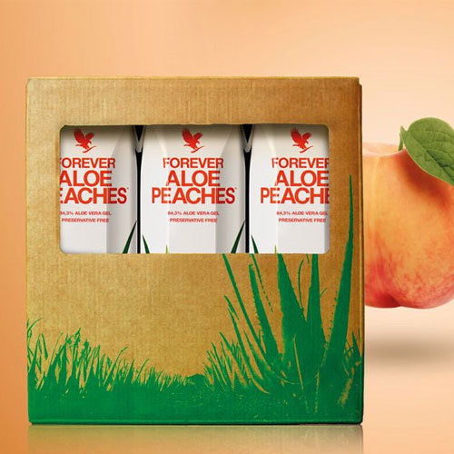 Forever Aloe Pêche Tripack