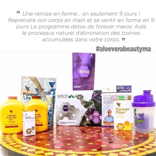 Pack Detox Forever Maroc – Guide complet du programme détox