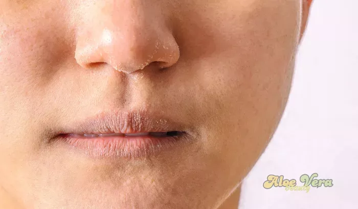 Aloe Propolis Crème utilisée comme soin réparateur pour renforcer la barrière cutanée des peaux sèches et réactives.