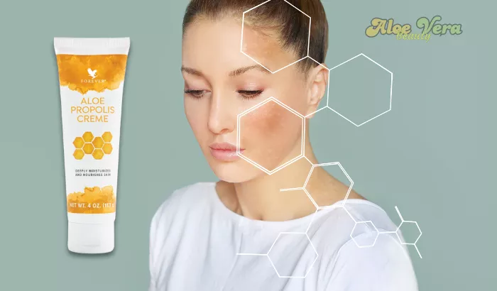 Aloe Propolis Crème pour Traiter les Imperfections