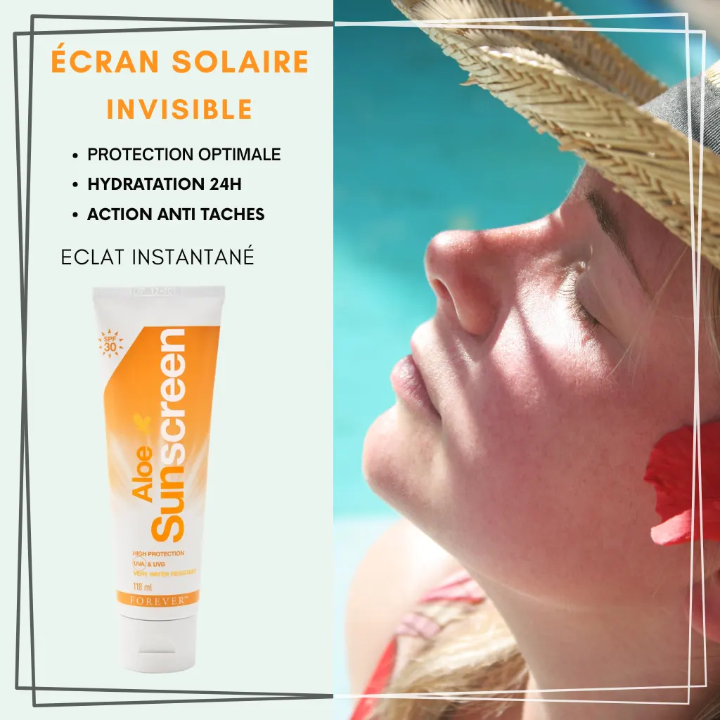 ecran solaire invisible